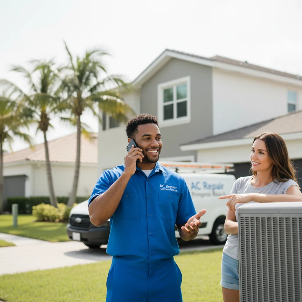 AC Repair Pompano Beach customer support in East Wakefield